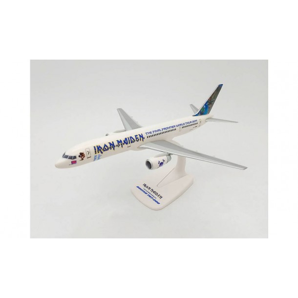 Herpa 613262 samolot Iron Maiden  Boeing 757-200 “Ed Force One” -  World Tour 2011 – G-STRX  snap fit  (1:200)