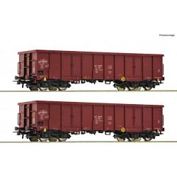 Roco 76038 set 2 opened car PKP ON STOCK