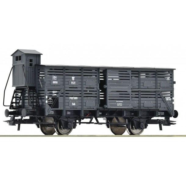 Roco 76310 wagon do przewozu drobiu i małych zwierzat 702589 Snh PKP ep.III (H0) (48448)