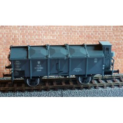 Brawa 50639  (LM02-22) Wagon for transporting lime a Sdwh 0701 084 PKP  ep.IIIb (H0
