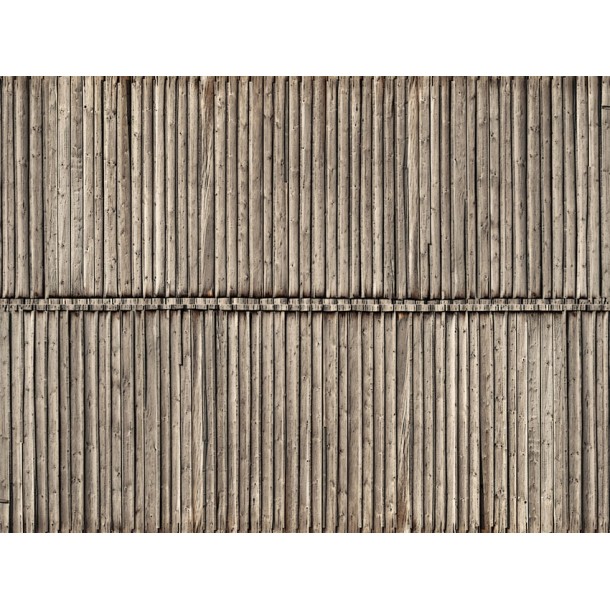 Noch 56664 karton z nadrukiem ściana drewniana 250 x 125 mm (H0)