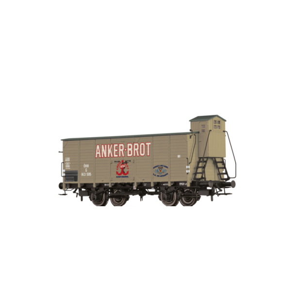 Brawa 49056  wagon towarowy zakryty  Anker brot   OBB 163 595  ep.III (H0)
