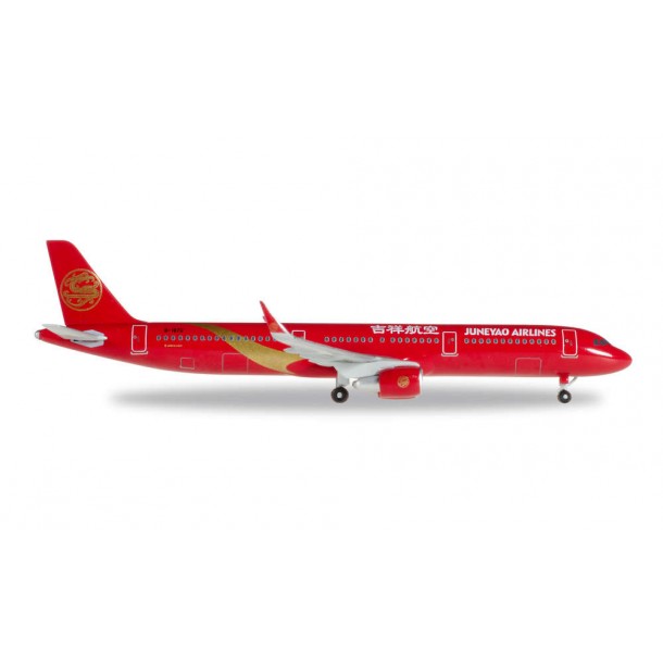 Herpa 529891  samolot Juneyao Airlines Airbus A321  "B-1872"  (1:500)